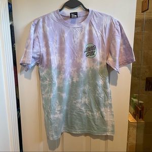 Santa Cruz Tie Die t-shirt, medium